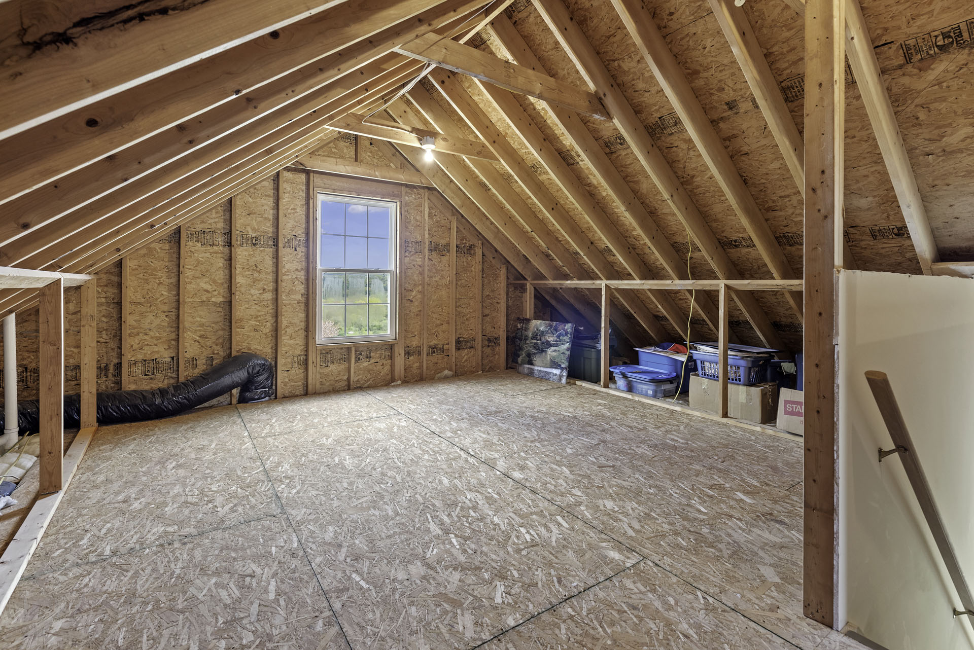 Virtually Staged Image of the inside of a house